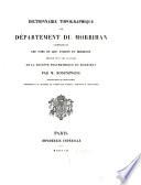 Dictionnaire topographique du département du Morbihan