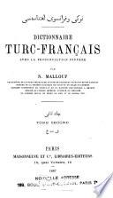 Dictionnaire Turc-Français avec la prononciation figurée
