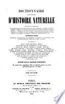 Dictionnaire universal d'histoire naturelle