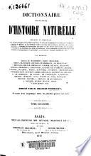Dictionnaire universel d'histoire naturelle