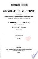 Dictionnaire Universel de Géographie Moderne
