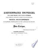Dictionnaire universel de la langue française avec le latin et l'étymologie