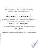 Dictionnaire universel de la langue française, avec le latin et les étymologies [...]