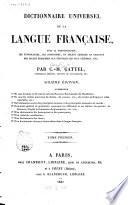 Dictionnaire universel de la langue française