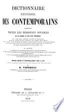 Dictionnaire universel des contemporains