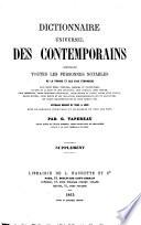 Dictionnaire universel des contemporains