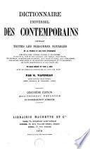 Dictionnaire universel des contemporains
