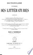 Dictionnaire universel des littératures