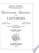 Dictionnaire universel des luthiers