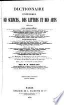 Dictionnaire universel des sciences