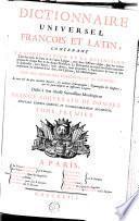 Dictionnaire universel françois et latin