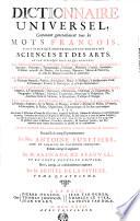 DICTIONNAIRE UNIVERSEL