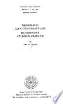 Dictionnaire wallisien-français