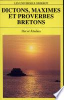 Dictons, maximes et proverbes bretons