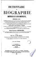 Dicttionaire de biographie chrétienne, 3