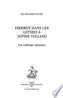 Diderot dans les Lettres à Sophie Volland