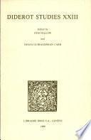 Diderot studies