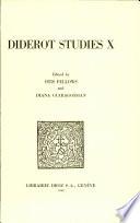 Diderot studies IV
