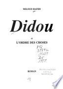 Didou et l'ordre des choses