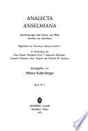 Die Wirkungsgeschichte Anselms von Canterbury: Anselms Bedeutung für die Geschichte von Philosophie und Theologie