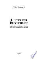 Dietrich Buxtehude et la musique en Allemagne du nord dans le seconde moitié du XVIIe siècle
