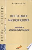Dieu est unique mais non solitaire