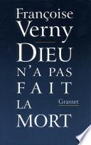Dieu n'a pas fait la mort
