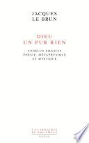 Dieu, un pur rien