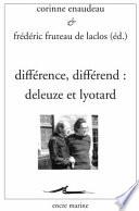 Difference, Differend