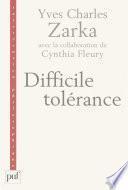 Difficile tolérance