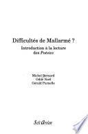 Difficultés de Mallarmé?