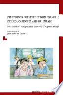 Dimensions formelle et non formelle de l’éducation en Asie orientale