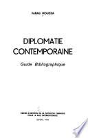 Diplomatie contemporaine