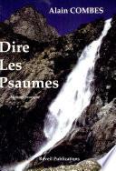 Dire les Psaumes
