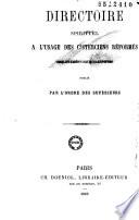 Directoire spirituel à l'usage des cisterciens réformés vulgairement dits trappistes