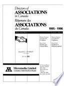 Directory of Associations in Canada