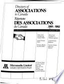Directory of Associations in Canada