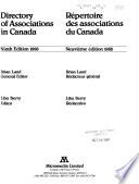 Directory of Associations in Canada