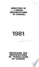Directory of Labour Organizations in Canada