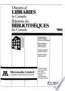 Directory of Libraries in Canada