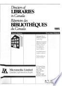 Directory of Libraries in Canada