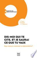 Dis-moi qui te cite et je saurai ce que tu vaux