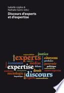 Discours d'experts et d'expertise