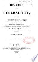 Discours du général Foy