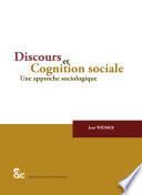 Discours et cognition sociale
