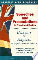 Discours Et Exposés en Anglais Comme en Français