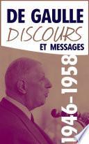 Discours et messages, tome 2 : 1946-1958