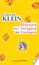 Discours sur l'origine de l'univers