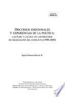 Livre Discursos emocionales y experiencias de la política