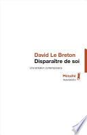 Disparaître de soi